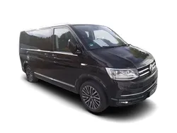 Schwarz Gebraucht 2018 VW T6 Highline Van | 50.514 € (Teuer)