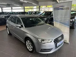 Silber Gebraucht 2016 Audi A3 Sportback Ambiente Kombi | 14.999 € (Guter Preis)