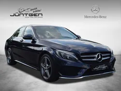 Cavansitblau Gebraucht 2016 Mercedes C250 AMG line Limousine | 26.444 € (Etwas zu teuer)