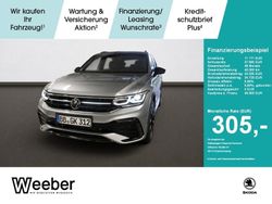 Pyritsilber (metallic) Gebraucht 2023 VW Tiguan Allspace R-line SUV | 45.900 € (Teuer)