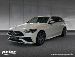 Unilack polarweiß Gebraucht 2024 Mercedes C300e AMG Kombi | 43.610 € (Superpreis)
