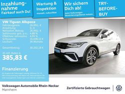 Pure white Gebraucht 2022 VW Tiguan Allspace Life SUV | 26.992 € (Guter Preis)