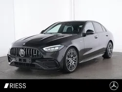 Metalliclack obsidianschwarz Gebraucht 2024 Mercedes C43 AMG AMG Limousine | 56.740 € (Guter Preis)