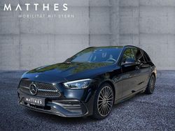 Schwarz Gebraucht 2025 Mercedes C220 AMG Kombi | 46.651 € (Teuer)