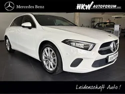 Polarweiß Gebraucht 2021 Mercedes A160 Progressive Limousine | 20.300 € (Superpreis)