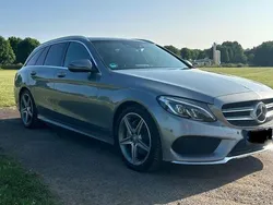 Silber Gebraucht 2015 Mercedes C220 AMG line Kombi | 21.000 € (Etwas zu teuer)