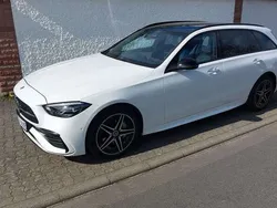 Designo opalithweiss metalli Gebraucht 2022 Mercedes C300e AMG Kombi | 40.899 € (Fairer Preis)