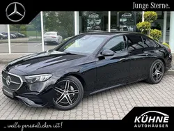 Obsidianschwarz Gebraucht 2024 Mercedes E200 Advanced Limousine | 46.290 €