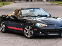 Schwarz Gebraucht 2004 Mazda MX5 Impuls Cabrio | 9.500 € (Teuer)
