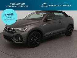 Schwarz Gebraucht 2023 VW T-Roc Cabriolet R-line Cabrio | 31.359 € (Fairer Preis)