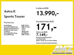 Silber Gebraucht 2021 Opel Astra Elegance Kombi | 13.990 € (Fairer Preis)