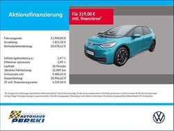 Blau Gebraucht 2021 VW ID.3 Pro Kleinwagen | 21.900 € (Etwas zu teuer)