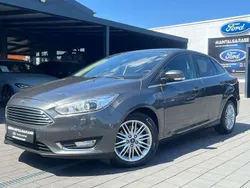 Magneticgrau (metallic) Gebraucht 2014 Ford Focus Titanium Limousine | 9.890 € (Fairer Preis)
