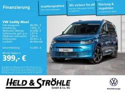Blau Neu 2025 VW Caddy Maxi Life Life Van / Kleinbus | 44.490 € (Teuer)