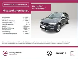 Grau Gebraucht 2021 VW T-Roc Active SUV | 24.790 €