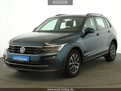 Blau Gebraucht 2022 VW Tiguan Life SUV | 24.690 € (Superpreis)
