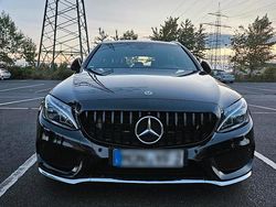 Schwarz Gebraucht 2018 Mercedes C250 AMG line Kombi | 16.399 € (Superpreis)