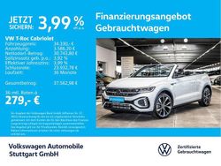 Pure white/schwarz Gebraucht 2025 VW T-Roc Cabriolet R-line Cabrio | 34.330 € (Fairer Preis)