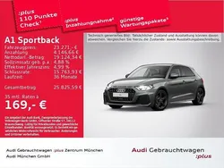 Grau Gebraucht 2024 Audi A1 Sportback S-Line Kleinwagen | 23.271 € (Fairer Preis)
