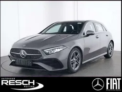 lack mountaingrau (metallic) Gebraucht 2024 Mercedes A180 Premium Limousine | 31.890 € (Fairer Preis)