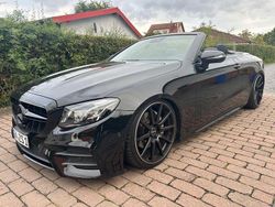 Schwarz Gebraucht 2017 Mercedes E220 AMG Cabrio | 33.990 € (Teuer)