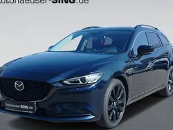 Deep crystal blue Gebraucht 2025 Mazda 6 Homura-Line Kombi | 34.590 € (Fairer Preis)