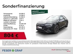 Mythosschwarz metallic Gebraucht 2023 Audi Q8 e-tron S-Line SUV | 64.980 € (Superpreis)
