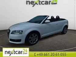 Weiß Gebraucht 2010 Audi A3 Cabriolet Attraction Cabrio | 5.770 € (Fairer Preis)