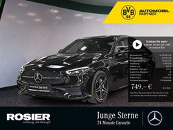 Schwarz / obsidianschwarz (metallic) Gebraucht 2023 Mercedes C300e AMG Limousine | 49.890 € (Etwas zu teuer)