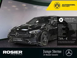 Schwarz / obsidianschwarz (metallic) Gebraucht 2023 Mercedes C300e AMG Limousine | 49.890 € (Fairer Preis)