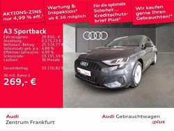 Grau Gebraucht 2024 Audi A3 Sportback Sport Limousine | 29.850 € (Guter Preis)