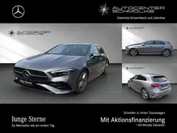 Lack mountaingrau (metallic) Gebraucht 2024 Mercedes A200 AMG Limousine | 33.999 € (Fairer Preis)