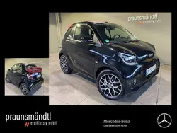 Schwarz Gebraucht 2021 Smart ForTwo Electric Drive Prime Cabrio | 15.450 € (Fairer Preis)