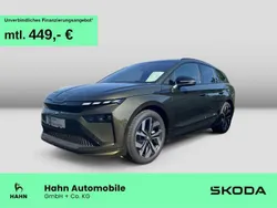 Olibogrün metallic Neu 2025 Skoda Enyaq iV SportLine SUV | 46.980 € (Teuer)