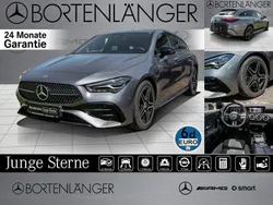Grau Gebraucht 2024 Mercedes CLA200 Shooting Brake Premium Kombi | 35.998 € (Etwas zu teuer)