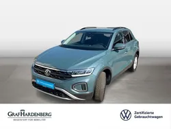Blau Gebraucht 2024 VW T-Roc Life SUV | 22.888 € (Guter Preis)