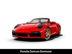 Rot Gebraucht 2021 Porsche 911 Turbo S Cabriolet Cabrio | 203.900 €
