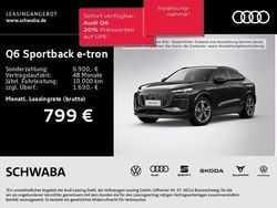 Rot Neu 2025 Audi Q6 Sportback e-tron Sport SUV | 87.390 € (Fairer Preis)