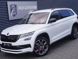 Moonweiss metallic perleffektlackierung Gebraucht 2020 Skoda Kodiaq RS SUV | 31.990 € (Fairer Preis)