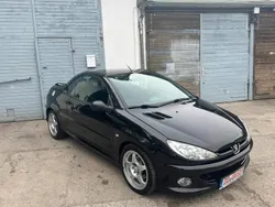 Schwarz Gebraucht 2007 Peugeot 206 CC Cabrio | 2.499 €