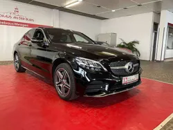 Ung. schwarz unilack Gebraucht 2020 Mercedes C300e AMG line Limousine | 31.690 € (Etwas zu teuer)