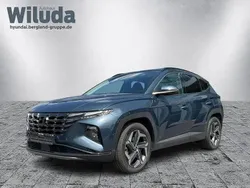 Teal blue / met blau Gebraucht 2022 Hyundai Tucson Prime SUV | 28.640 € (Fairer Preis)