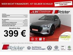 Taifungrau metallic Gebraucht 2022 Audi e-tron Performance SUV | 38.949 € (Etwas zu teuer)