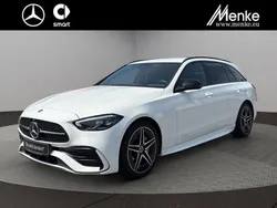 Polarweiß Gebraucht 2022 Mercedes C200 AMG Kombi | 33.980 € (Fairer Preis)