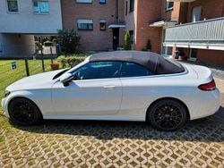 Weiß Gebraucht 2017 Mercedes C200 AMG line Cabrio | 23.999 € (Fairer Preis)