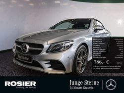Silber / hightechsilber (metallic) Gebraucht 2024 Mercedes C200 AMG Cabrio | 47.676 € (Teuer)