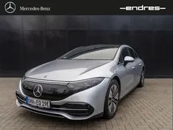 High tech silber metallic Gebraucht 2022 Mercedes EQS450+ Electric Art Limousine | 59.590 € (Guter Preis)