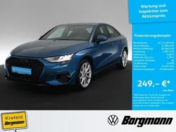 Atollblau metallic (metallic) Gebraucht 2022 Audi A3 Ambiente Limousine | 25.771 € (Fairer Preis)