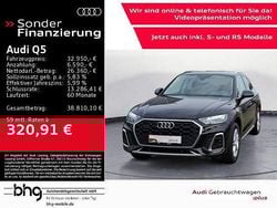 Mythosschwarz metallic Gebraucht 2022 Audi Q5 S-Line SUV | 32.950 € (Guter Preis)