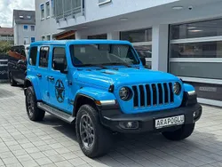 Blau Gebraucht 2021 Jeep Wrangler Unlimited Sahara SUV | 43.900 € (Fairer Preis)